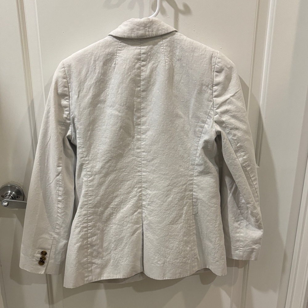 J. Crew Women's White Blazer - Picture 3 of 4